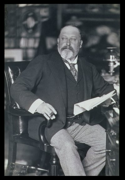 Portrait Photograph of Edward VII by William and Daniel Downey